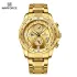 NAVIFORCE NF8020 Men's Luxury Leisure Watch Men's Top Brand Multifunction Sport Men Watch Waterproof Automatic Date Watch Men's - Golden Golden